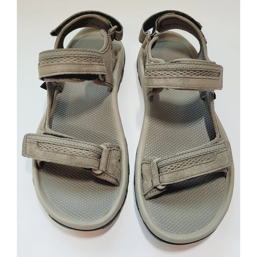 Teva Sandals Mens 9 Hudson Suede Mesh Sport Hiking Outdoor